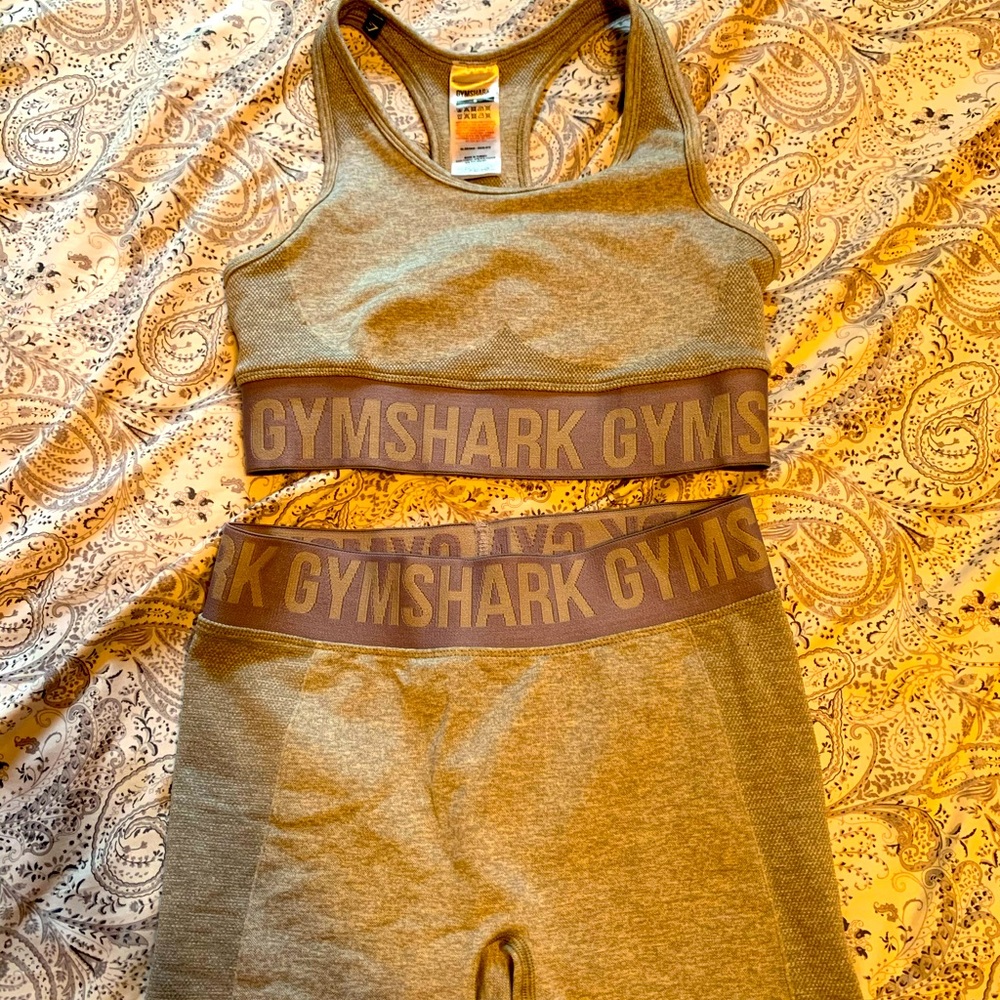 Gymshark Flex Bra and Shorts Set